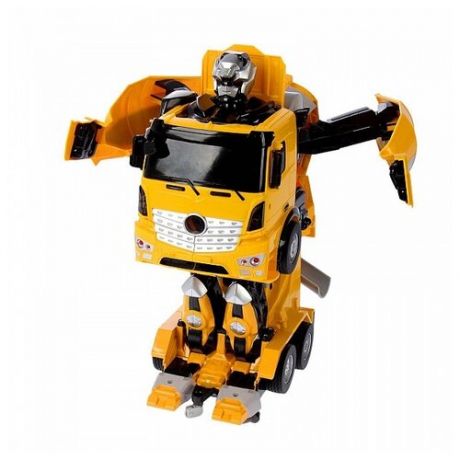 Робот-трансформер Jia Qi Troopers Velocity Бетономешалка TT679, желтый/черный