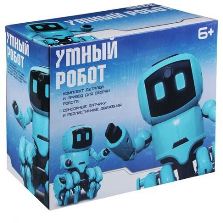Робот ИГРОЛЕНД Умный робот, 265-568, голубой