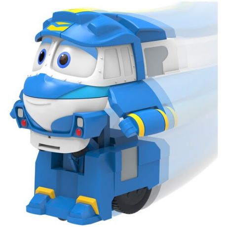 Робот-трансформер Silverlit Robot Trains Кей 80178, белый/голубой