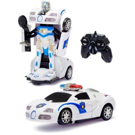 Робот-трансформер Полицейская машина