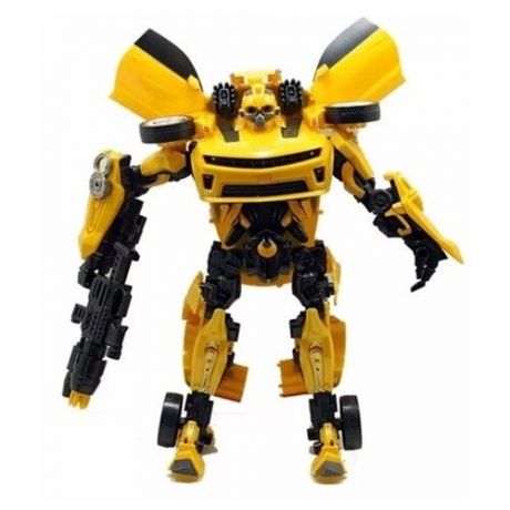 Большой робот Бамблби (Bumblebee) трансформер 45 см со светом и звуком