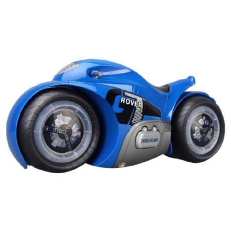 Радиоуправляемый мотоцикл-перевертыш Moto Rover Stunt Moto (синий)