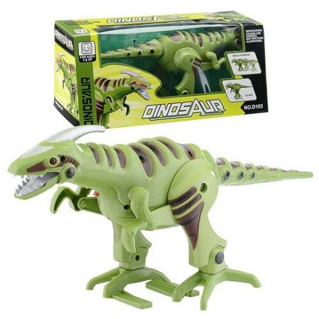 Динозавр на батарейках, в коробке