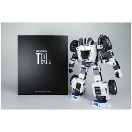 Робот программируемый Robosen T9E превращается в машинку. Создан для развлечения и обучения