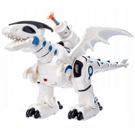 Робот Zheng Han Battle Dragon 0830, белый/голубой