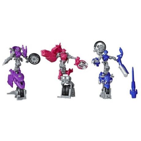 Роботы и трансформеры: Набор из 3 трансформеров: Хромиа, Арси и Элита 1 - Studio Series 52, Hasbro