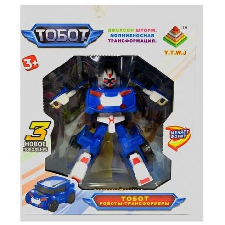 Робот трансформер "Tobot 3 новое поколение", игрушка 15 см