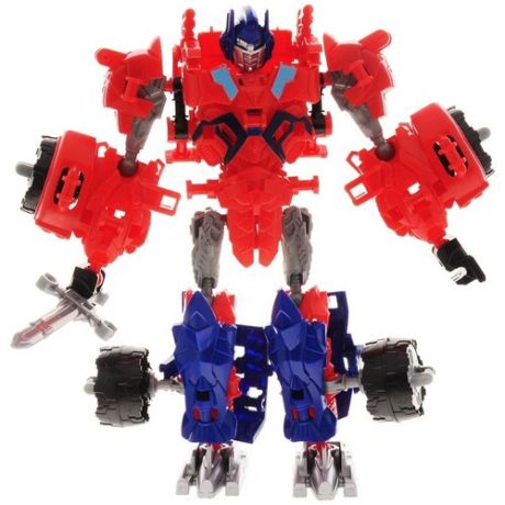 Deformation Warrior Робот- трансформер Red Detent цвет красный синий