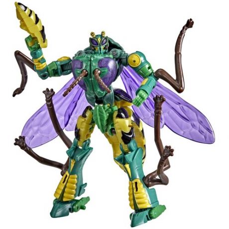 Трансформер Transformers Transformers Королевство Класс Делюкс WFC-K34 Оспинатор F0684, зеленый/фиолетовый