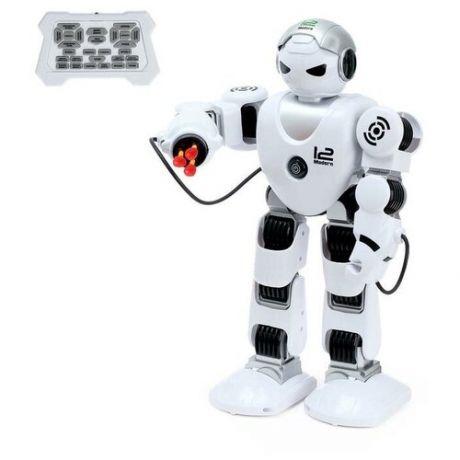 ZHORYA Робот радиоуправляемый «Зет-Альфа», ходит, световые и звуковые эффекты, стреляет, русский язык