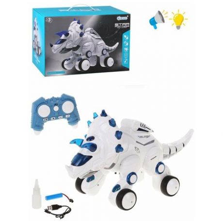 Динозавр Наша Игрушка свет, звук, пульт, встроенный аккумулятор, коробка (ZY1168697)