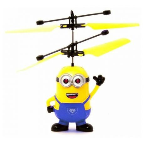 Летающий Миньон / Радиоуправляемая игрушка / Развивающая игрушка для детей / Летающие игрушки