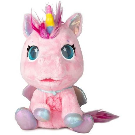 Интерактивная мягкая игрушка Club Petz Волшебный малыш Единорог, розовый