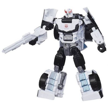 Роботы и трансформеры: Робот - трансформер Делюкс Проул (Prowl) с Комиксом - Комбайнер Ворс, Hasbro