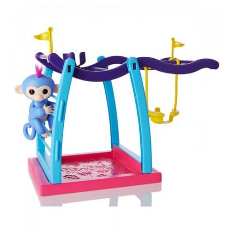 Интерактивная обезьянка с детской площадкой WowWee Fingerlings Monkey Bar Playground