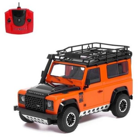 Машина радиоуправляемая Land Rover Defender, 1:16, полный привод, 4WD, работает от аккумулятора, микс