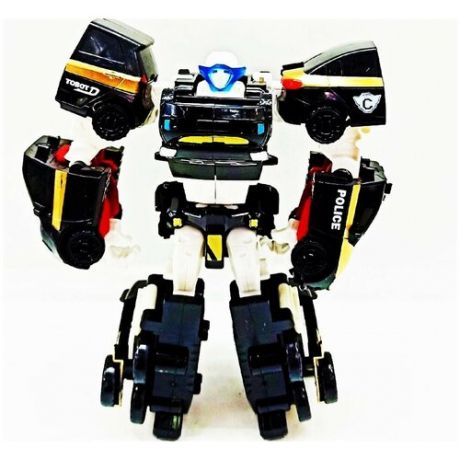 Тобот/Детский Робот-трансформер/Robot Quatran, 4-part integration. Игрушка для девочек и мальчиков. Качество схоже с Robot Champion 3 в 1