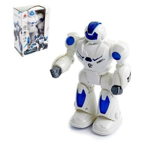 Market-Space Робот «Миротворец», световые и звуковые эффекты, работает от батареек, цвета микс