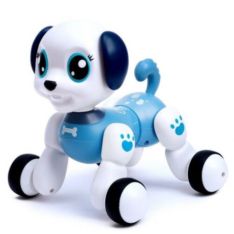 IQ BOT Интерактивная игрушка "Мой любимый питомец", радиоуправление, звук, синий