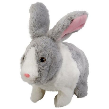 Мой питомец My friends Интерактивный кролик Клевер с морковкой JX-2620
