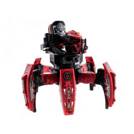 Робот Keye Toys паук Space Warrior (лазер, диски) KT-9005-1, красный