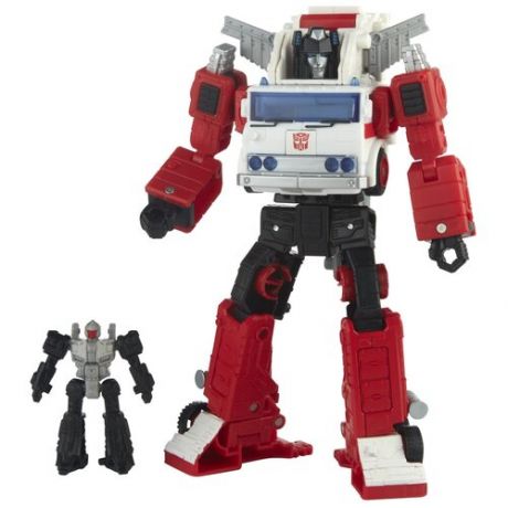 Трансформер Transformers Transformers Generations Selects Артфайр и Найтстик F1815, красный/белый