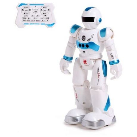 IQ BOT Робот-игрушка радиоуправляемый IQ BOT GRAVITONE, русское озвучивание, цвет синий