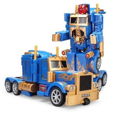 Радиоуправляемый робот трансформер грузовик - Feng Yuan [28128-Gold]