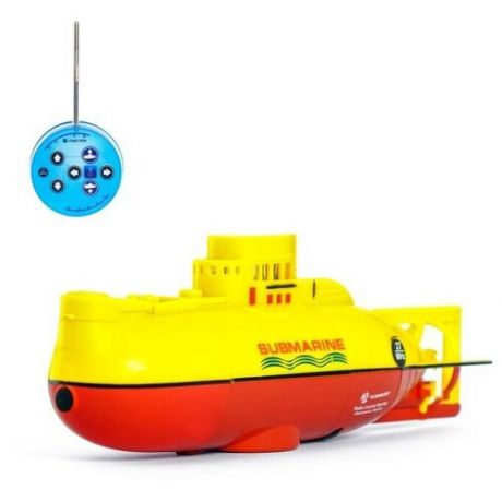 Подводная лодка радиоуправляемая Гроза морей, световые эффекты, микс 2361759 .