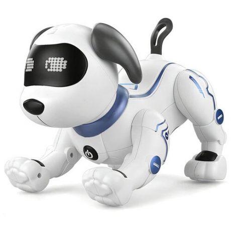 Радиоуправляемая интерактивная собака робот Smart Robot Dog Zhorya на пульте управления, Робособака