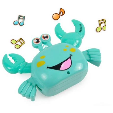 Игрушка краб / Веселый, шагающий под музыку "Краб" / Happy crab