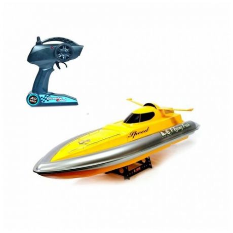 Другие катера и корабли Create Toys Радиоуправляемый катер Create Toys Yellow Fierce (80 см, 15 км/ч) - CT-3332K-YELLOW
