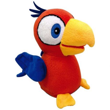 Игрушка интерактивная Попугай Charlie интерактивный (красный), повторяет слова, шевелит клювом, мягконабивной IMC Toys 94215