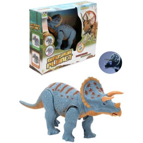 Динозавр интерактивный / Динозавр для девочек и мальчиков от 3-х лет / Рычание / Топот