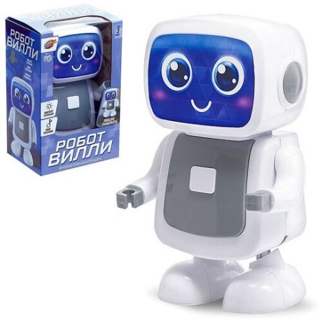 Робот-игрушка музыкальный Вилли, танцует, звук, свет WOOW TOYS 4928773 .