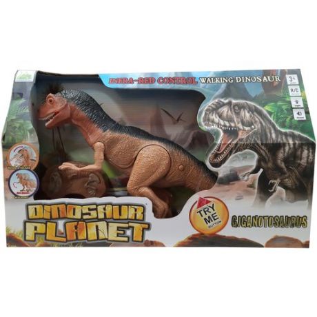 Игрушка "Динозавр", д/у, свет/звук, подвижные части, на батарейках