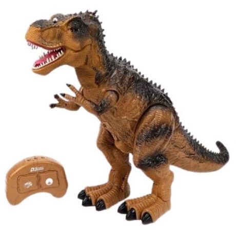 Динозавр на р/у "Тиранозавр Рекс/ Спинозавр", пускает пар, звуковые и световые эффекты, 2 вида в ассортименте.