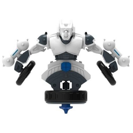 Робот-трансформер Spin Racers X-Treme 2-в-1 Шершень (K02SRS03), белый/черный