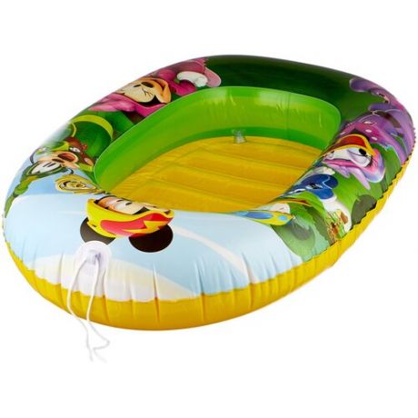 Надувная лодочка Bestway Kiddie Raft 91003 BW зеленый/желтый/фиолетовый