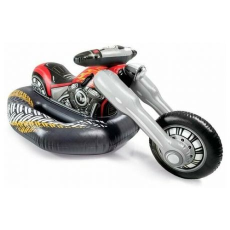 Надувная игрушка-наездник 183х79х71см Мотоцикл до 100кг, от 3 лет