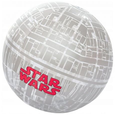 Надувной мяч 61 см, для детей от 2 лет, "Космическая станция" Star Wars, Bestway, арт. 91205