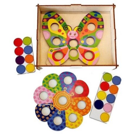 Игра- мозаика Учитель Бабочка с Цветочком ИДК-24