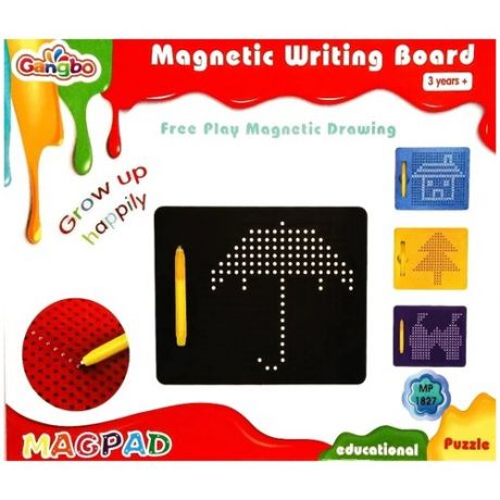 Магнитный планшет / Доска для рисования магнитами / Детская магнитная доска