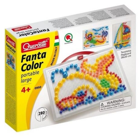 Мозаика Фантастические цвета 280 деталей от 3 до 6 лет Fantacolor Portable