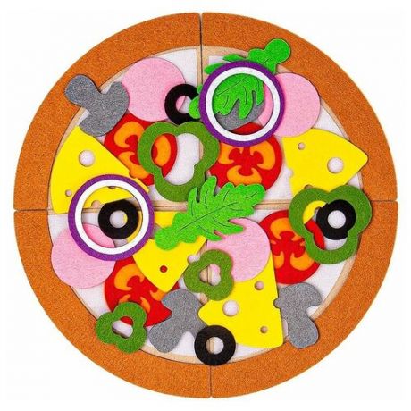 Пицца, SmileDecor (игровой набор из фетра, Ф288)