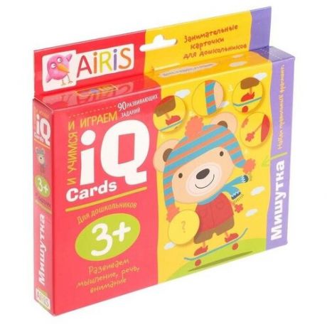 Настольная игра Айрис-Пресс IQ Cards Мишутка