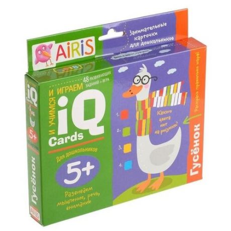 Настольная игра Айрис-Пресс IQ Cards Гусёнок