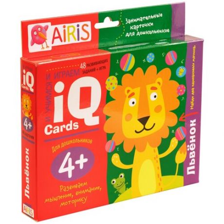 Настольная игра Айрис-Пресс IQ Cards Львёнок