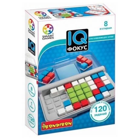 Bondibon Smart Games Логическая игра IQ-Фокус ВВ2184 с 8 лет