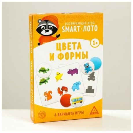 Развивающая игра «Smart-лото. Цвета и формы»